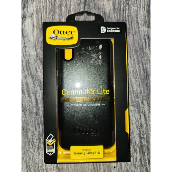 Otter Box Commuer Lite Galaxy A10E‎ Black Phone Case - Picture 1 of 8